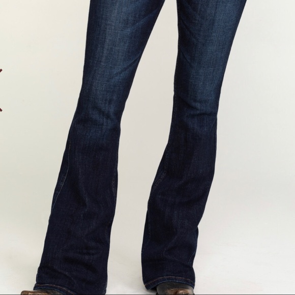 Bootcut Dark denim jeans - Picture 3 of 3